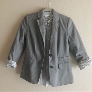Banana Republic Grey Blazer